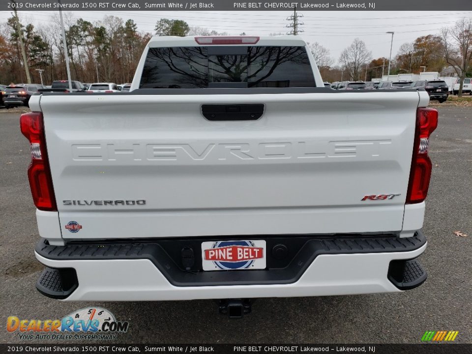2019 Chevrolet Silverado 1500 RST Crew Cab Summit White / Jet Black Photo #5