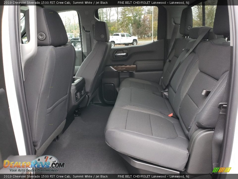 2019 Chevrolet Silverado 1500 RST Crew Cab Summit White / Jet Black Photo #6