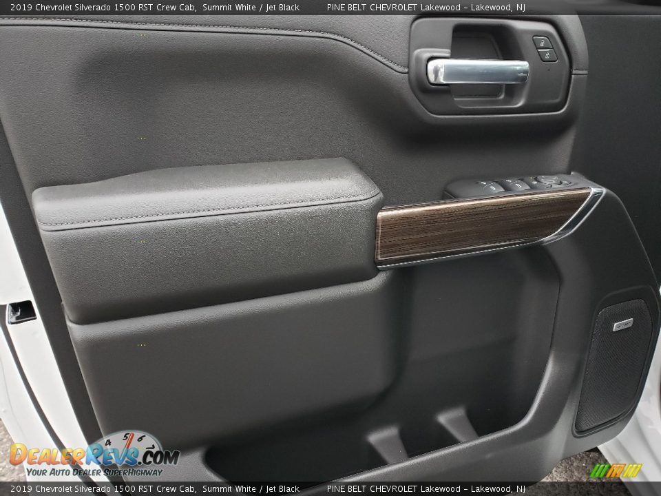 2019 Chevrolet Silverado 1500 RST Crew Cab Summit White / Jet Black Photo #8