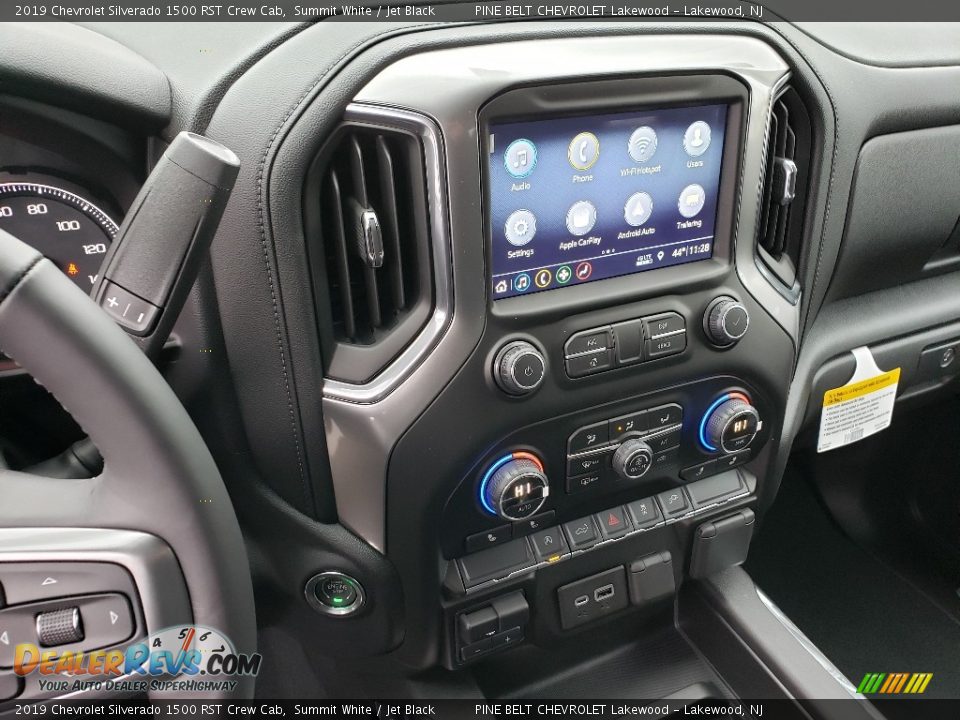 2019 Chevrolet Silverado 1500 RST Crew Cab Summit White / Jet Black Photo #10