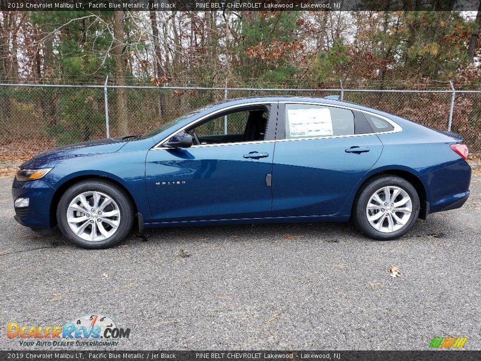 Pacific Blue Metallic 2019 Chevrolet Malibu LT Photo #4