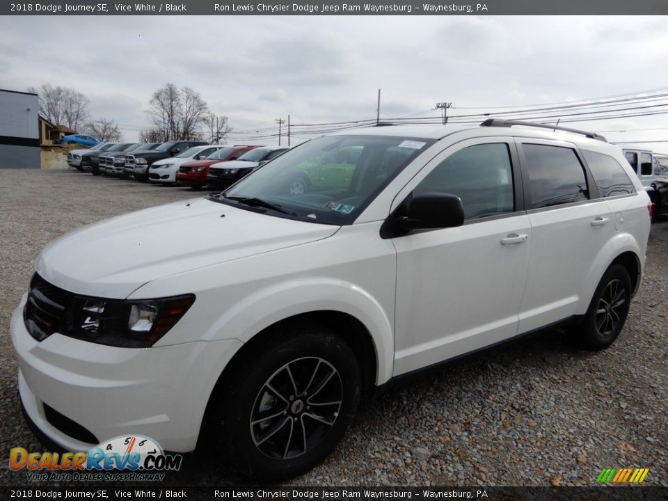 2018 Dodge Journey SE Vice White / Black Photo #1