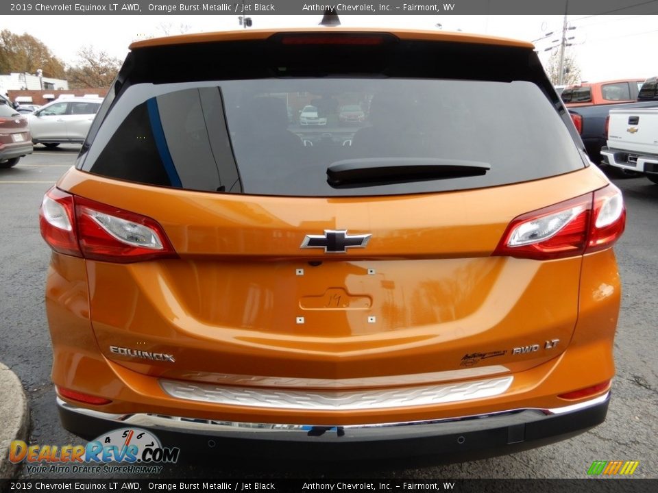 2019 Chevrolet Equinox LT AWD Orange Burst Metallic / Jet Black Photo #4