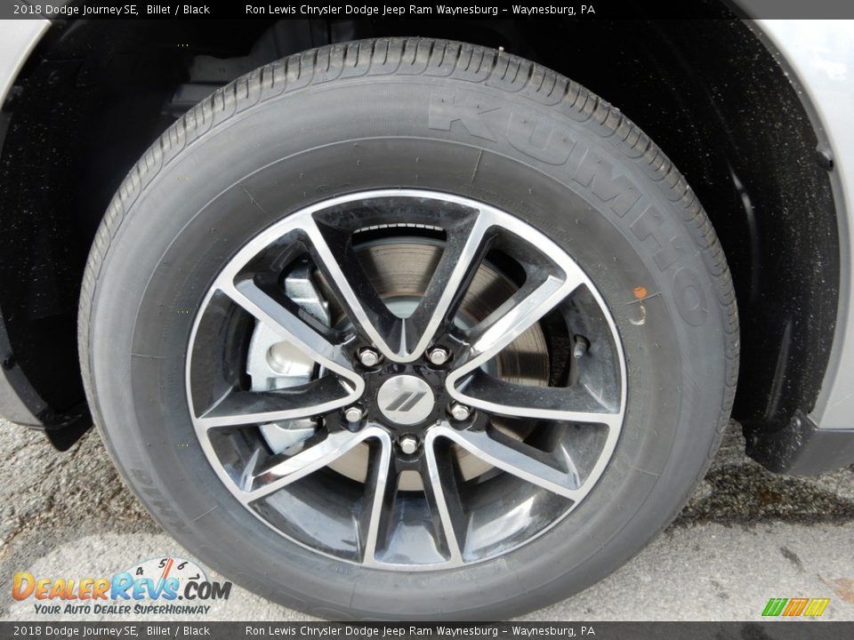 2018 Dodge Journey SE Billet / Black Photo #10