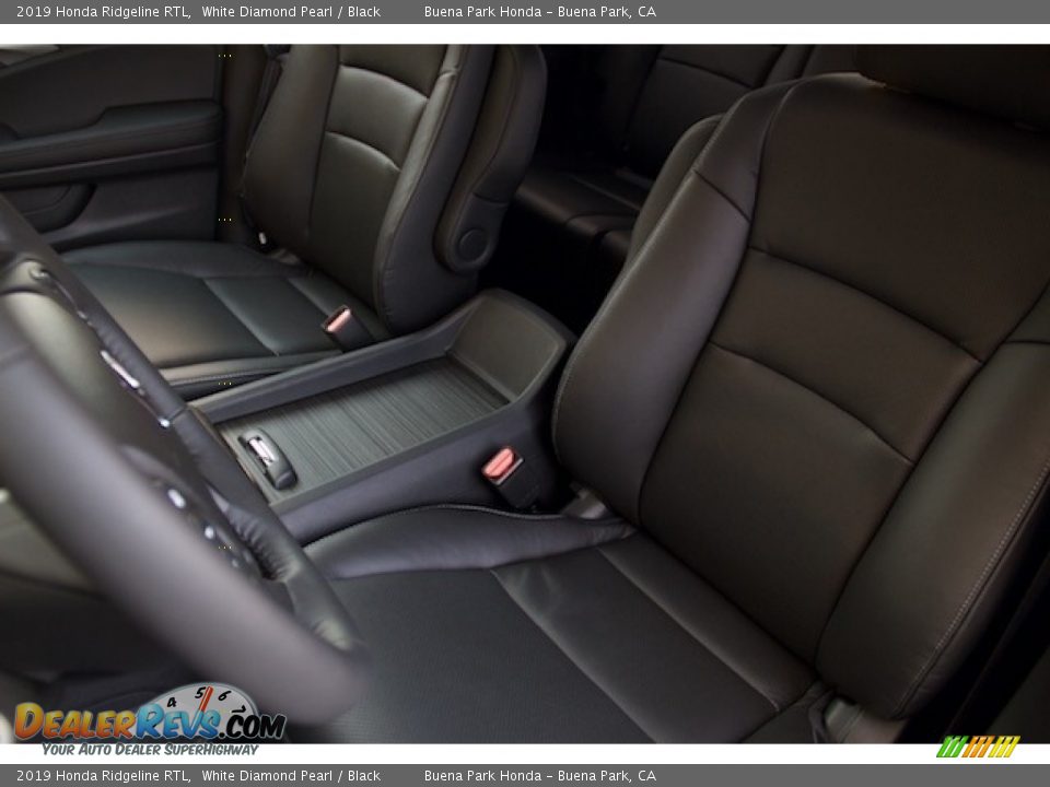 2019 Honda Ridgeline RTL White Diamond Pearl / Black Photo #11