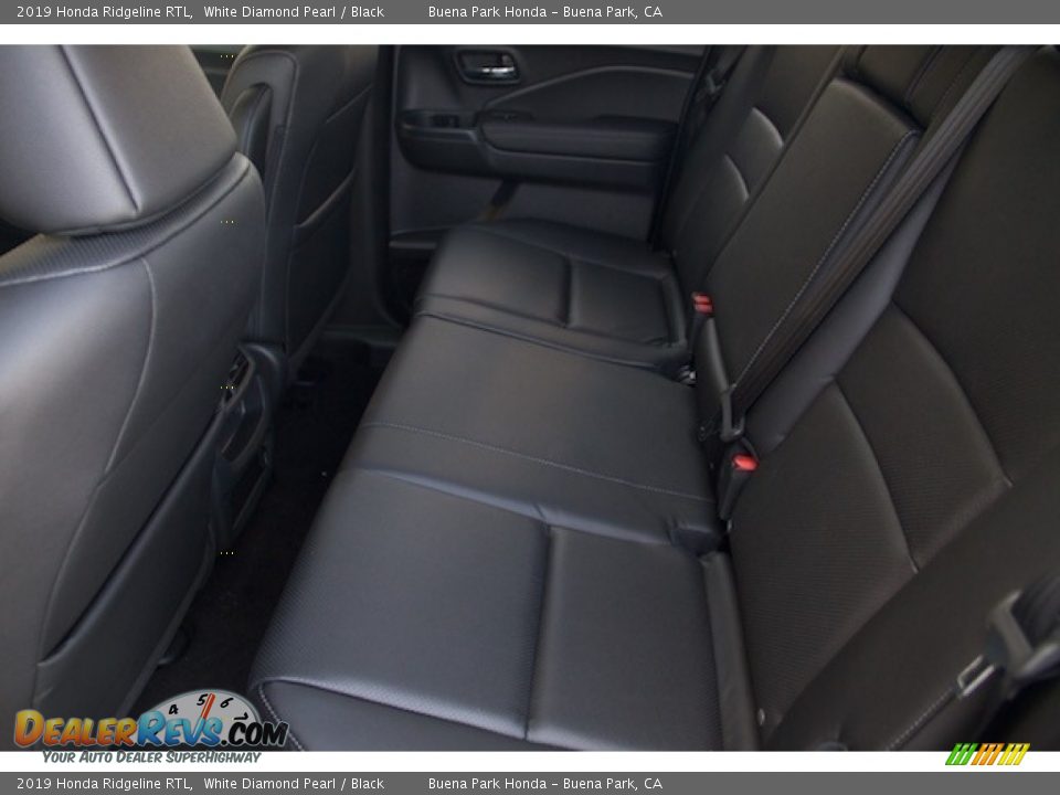 2019 Honda Ridgeline RTL White Diamond Pearl / Black Photo #12