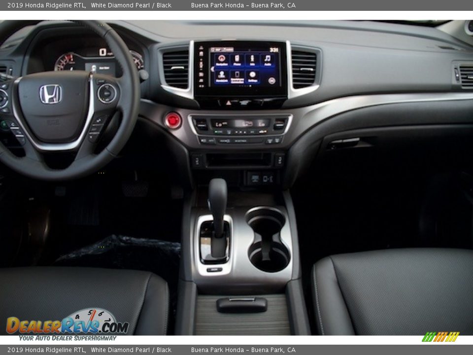 2019 Honda Ridgeline RTL White Diamond Pearl / Black Photo #13