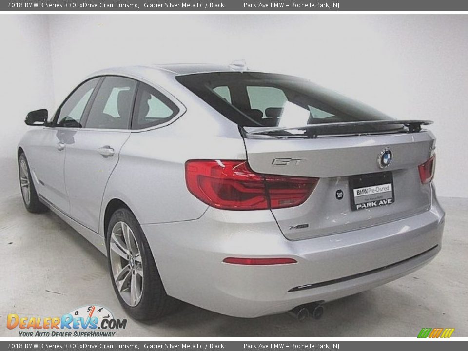 2018 BMW 3 Series 330i xDrive Gran Turismo Glacier Silver Metallic / Black Photo #3