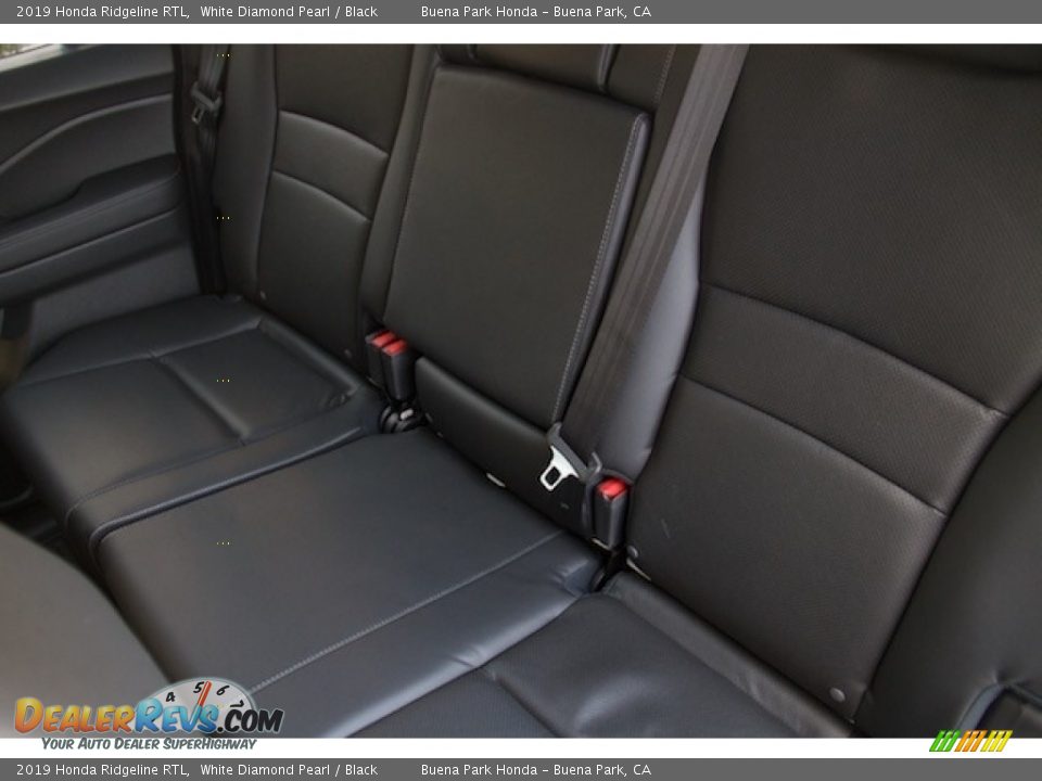 2019 Honda Ridgeline RTL White Diamond Pearl / Black Photo #14
