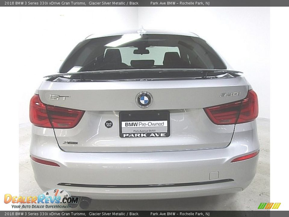 2018 BMW 3 Series 330i xDrive Gran Turismo Glacier Silver Metallic / Black Photo #4