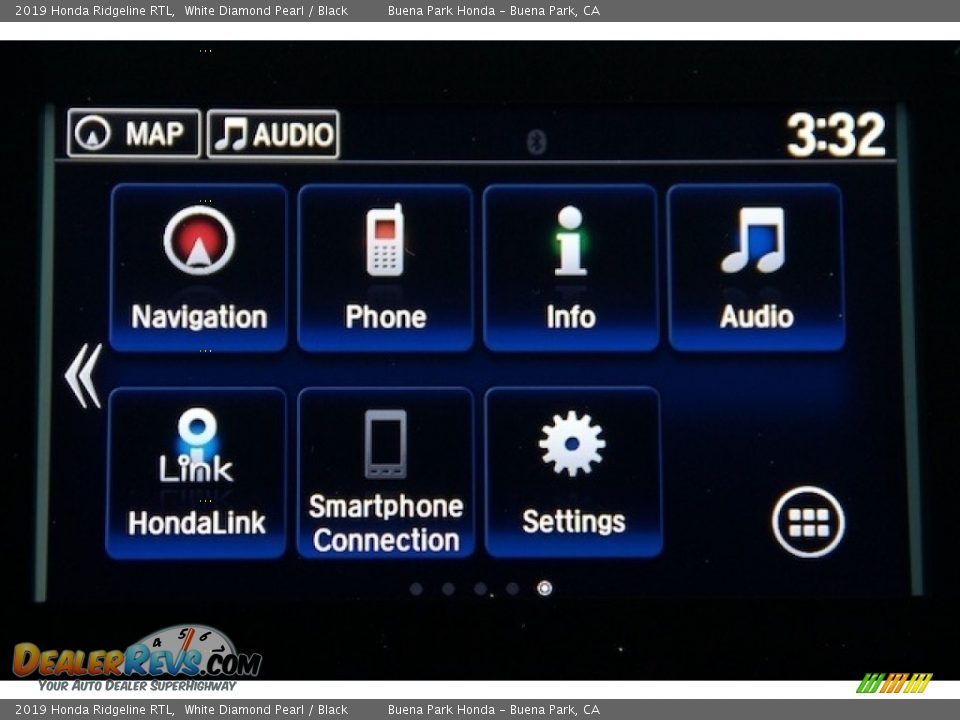 2019 Honda Ridgeline RTL White Diamond Pearl / Black Photo #15