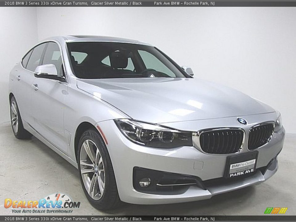 2018 BMW 3 Series 330i xDrive Gran Turismo Glacier Silver Metallic / Black Photo #7