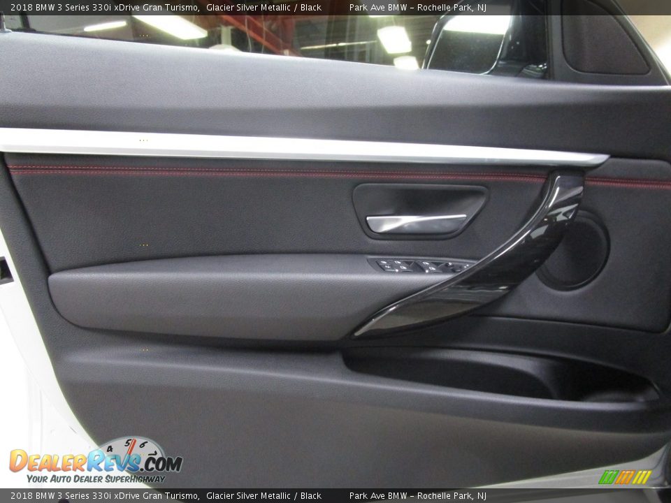 2018 BMW 3 Series 330i xDrive Gran Turismo Glacier Silver Metallic / Black Photo #10