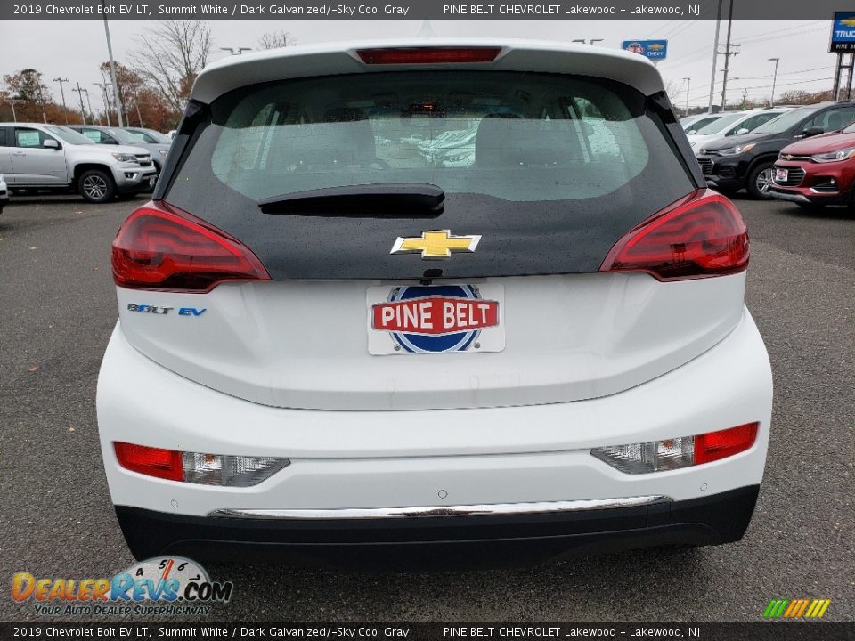 2019 Chevrolet Bolt EV LT Summit White / Dark Galvanized/­Sky Cool Gray Photo #5