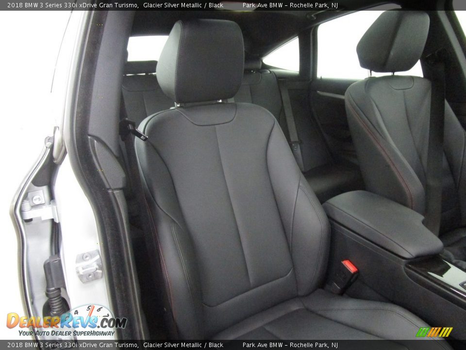 2018 BMW 3 Series 330i xDrive Gran Turismo Glacier Silver Metallic / Black Photo #17