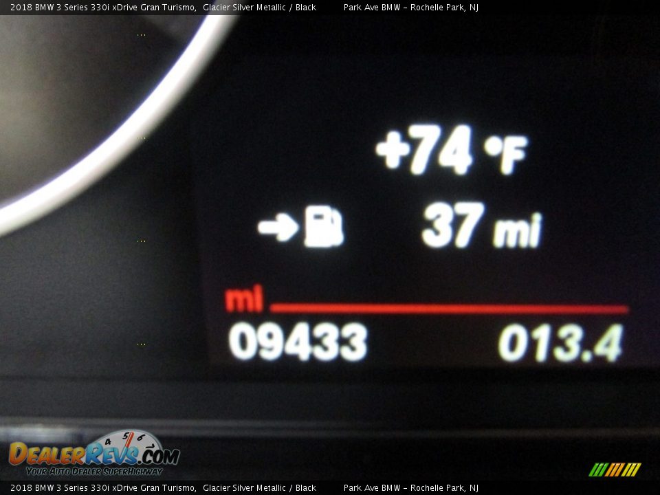 2018 BMW 3 Series 330i xDrive Gran Turismo Glacier Silver Metallic / Black Photo #27