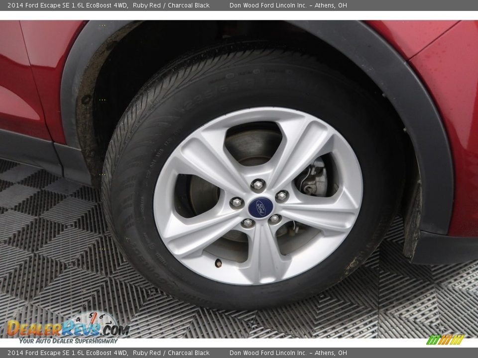 2014 Ford Escape SE 1.6L EcoBoost 4WD Ruby Red / Charcoal Black Photo #29