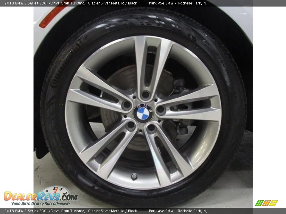 2018 BMW 3 Series 330i xDrive Gran Turismo Glacier Silver Metallic / Black Photo #31