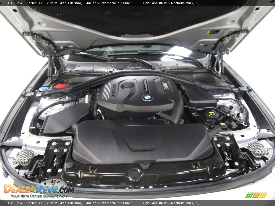 2018 BMW 3 Series 330i xDrive Gran Turismo Glacier Silver Metallic / Black Photo #32