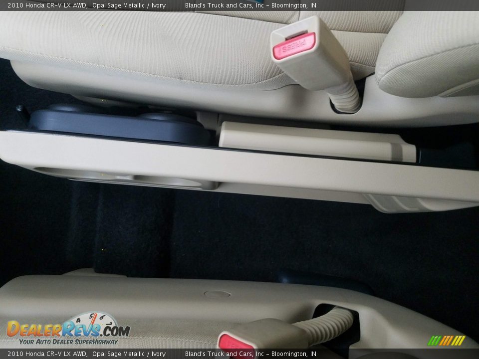 2010 Honda CR-V LX AWD Opal Sage Metallic / Ivory Photo #18
