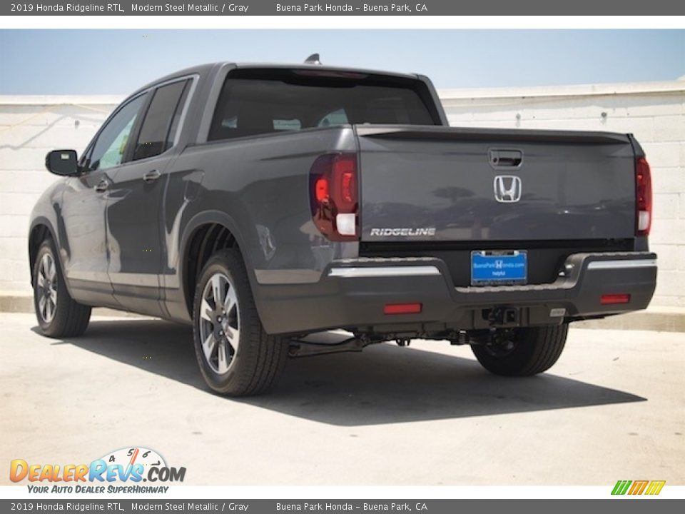2019 Honda Ridgeline RTL Modern Steel Metallic / Gray Photo #2