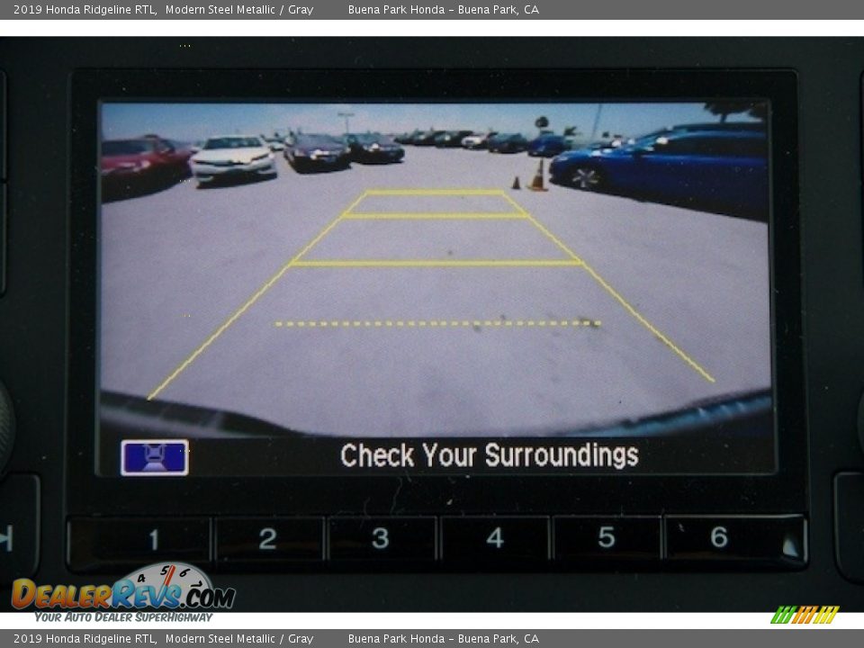 2019 Honda Ridgeline RTL Modern Steel Metallic / Gray Photo #6