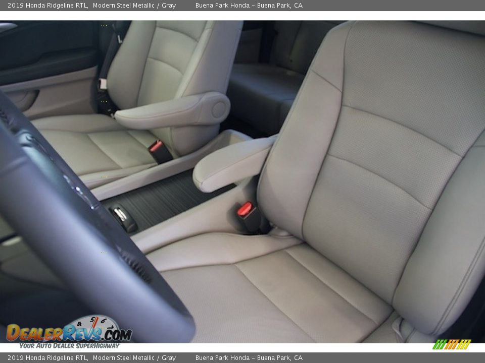 2019 Honda Ridgeline RTL Modern Steel Metallic / Gray Photo #10