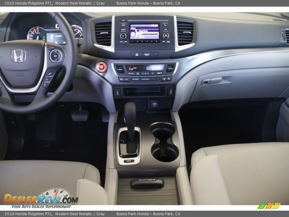 2019 Honda Ridgeline RTL Modern Steel Metallic / Gray Photo #12