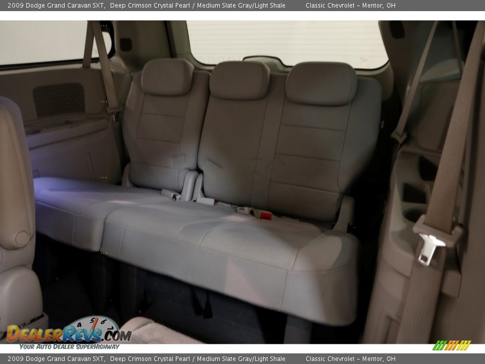 2009 Dodge Grand Caravan SXT Deep Crimson Crystal Pearl / Medium Slate Gray/Light Shale Photo #16