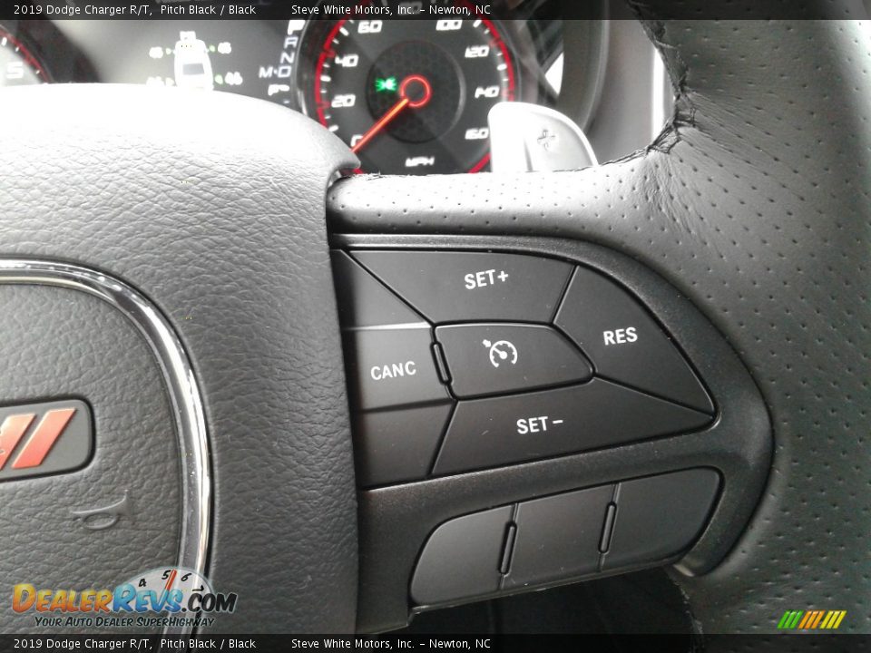 2019 Dodge Charger R/T Pitch Black / Black Photo #17