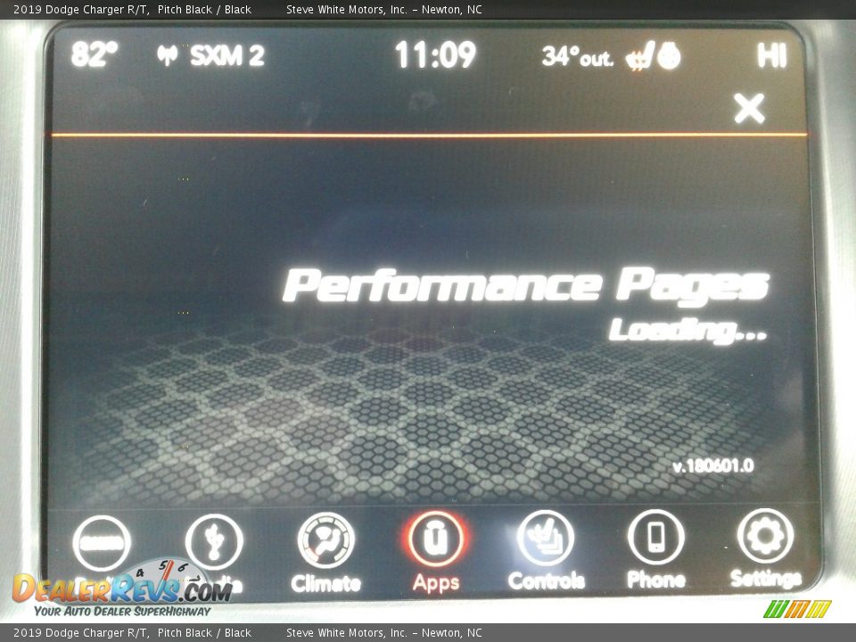 2019 Dodge Charger R/T Pitch Black / Black Photo #25