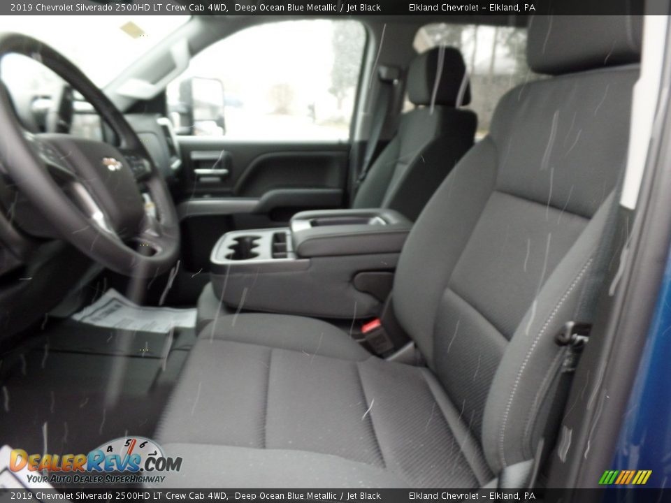 2019 Chevrolet Silverado 2500HD LT Crew Cab 4WD Deep Ocean Blue Metallic / Jet Black Photo #22