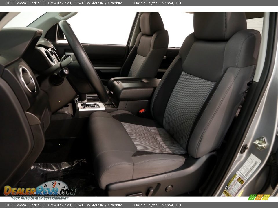 2017 Toyota Tundra SR5 CrewMax 4x4 Silver Sky Metallic / Graphite Photo #6