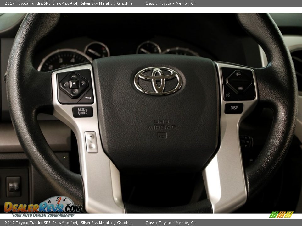 2017 Toyota Tundra SR5 CrewMax 4x4 Silver Sky Metallic / Graphite Photo #8