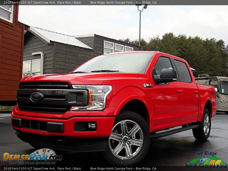 2018 Ford F150 XLT SuperCrew 4x4 Race Red / Black Photo #1