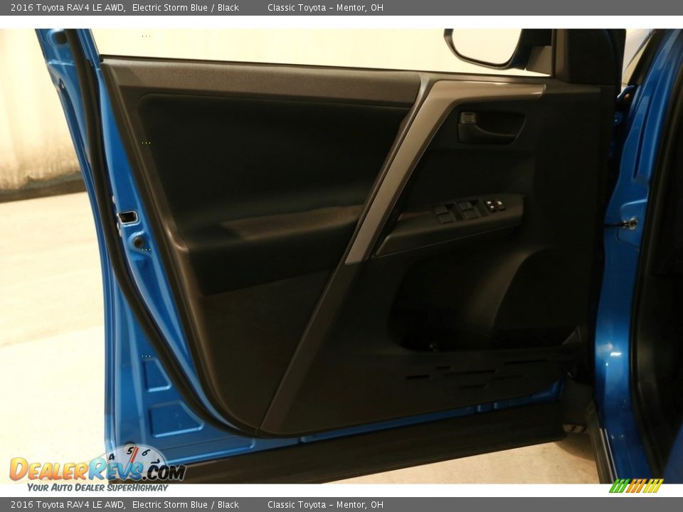 2016 Toyota RAV4 LE AWD Electric Storm Blue / Black Photo #4