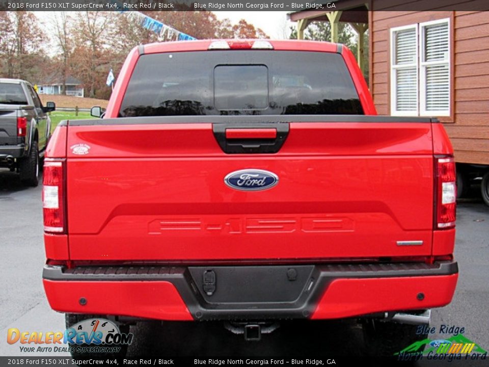 2018 Ford F150 XLT SuperCrew 4x4 Race Red / Black Photo #4