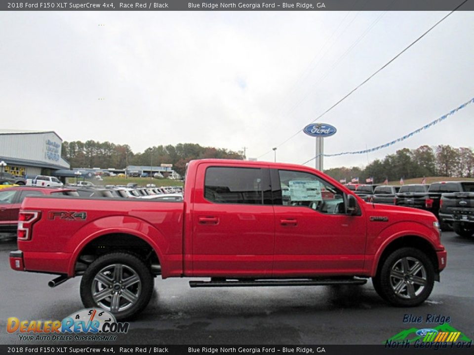 2018 Ford F150 XLT SuperCrew 4x4 Race Red / Black Photo #6