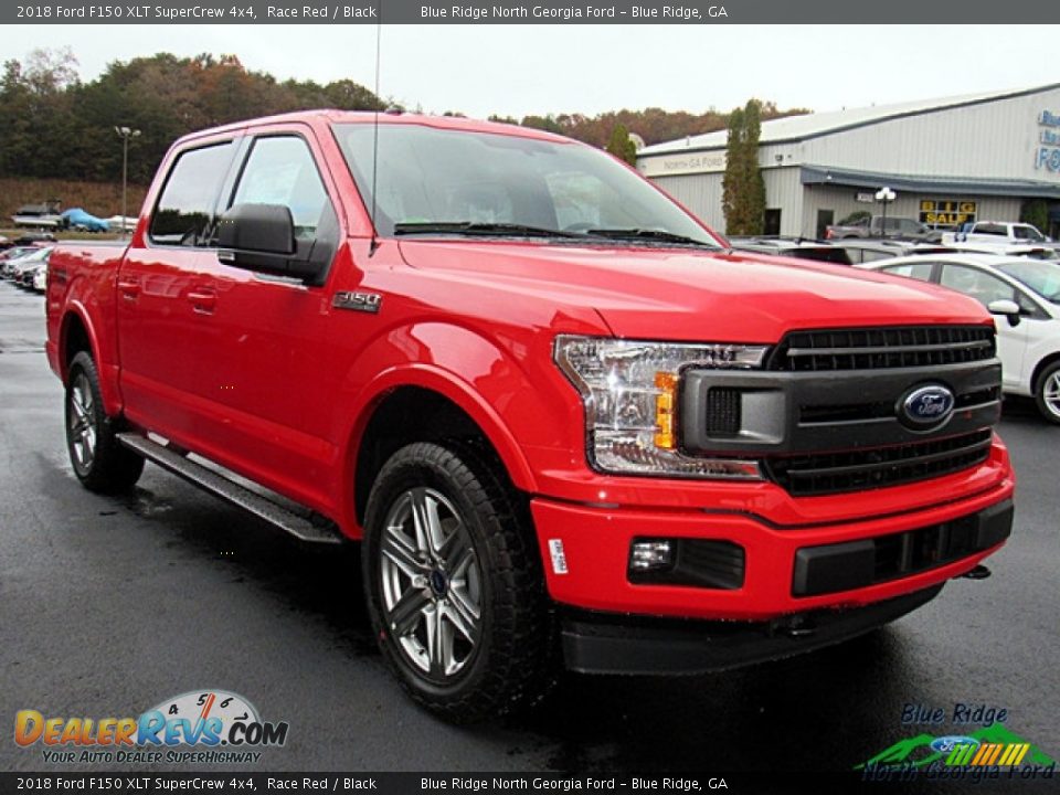 2018 Ford F150 XLT SuperCrew 4x4 Race Red / Black Photo #7