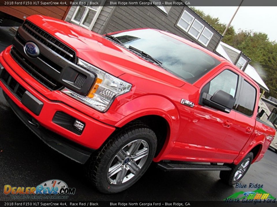 2018 Ford F150 XLT SuperCrew 4x4 Race Red / Black Photo #33