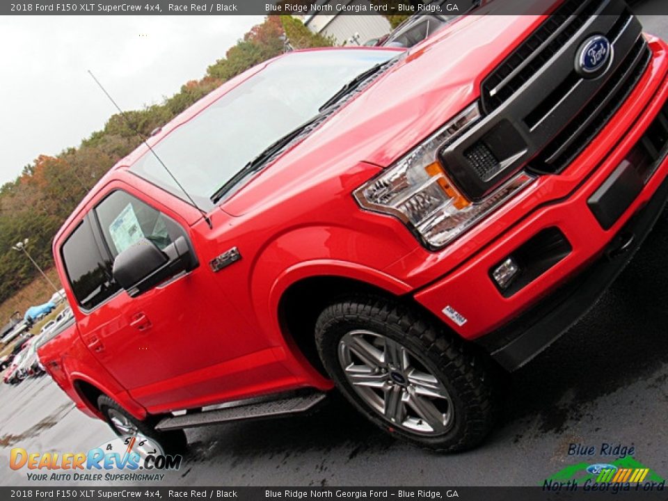 2018 Ford F150 XLT SuperCrew 4x4 Race Red / Black Photo #34
