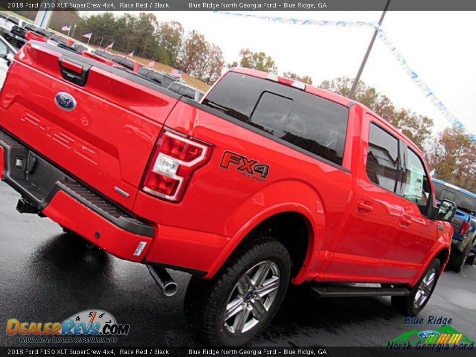 2018 Ford F150 XLT SuperCrew 4x4 Race Red / Black Photo #35