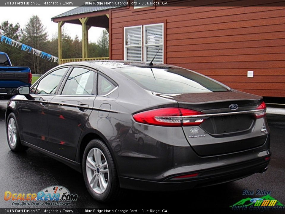 2018 Ford Fusion SE Magnetic / Ebony Photo #3