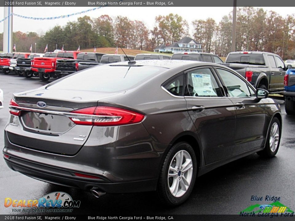 2018 Ford Fusion SE Magnetic / Ebony Photo #5