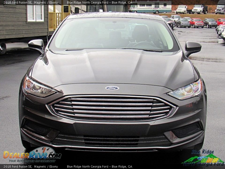 2018 Ford Fusion SE Magnetic / Ebony Photo #8