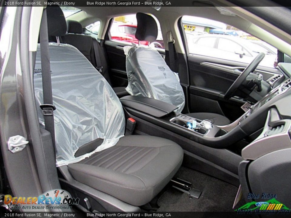 2018 Ford Fusion SE Magnetic / Ebony Photo #11