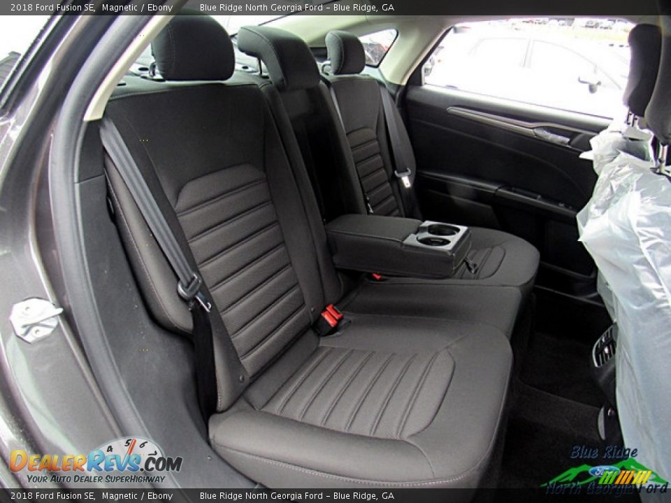 2018 Ford Fusion SE Magnetic / Ebony Photo #12