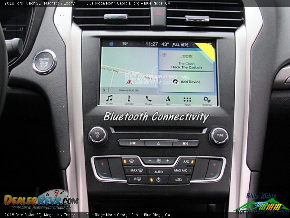 2018 Ford Fusion SE Magnetic / Ebony Photo #15