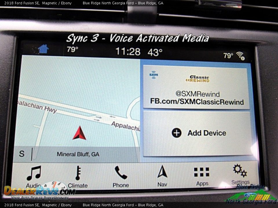 2018 Ford Fusion SE Magnetic / Ebony Photo #16