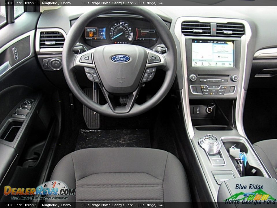 2018 Ford Fusion SE Magnetic / Ebony Photo #23
